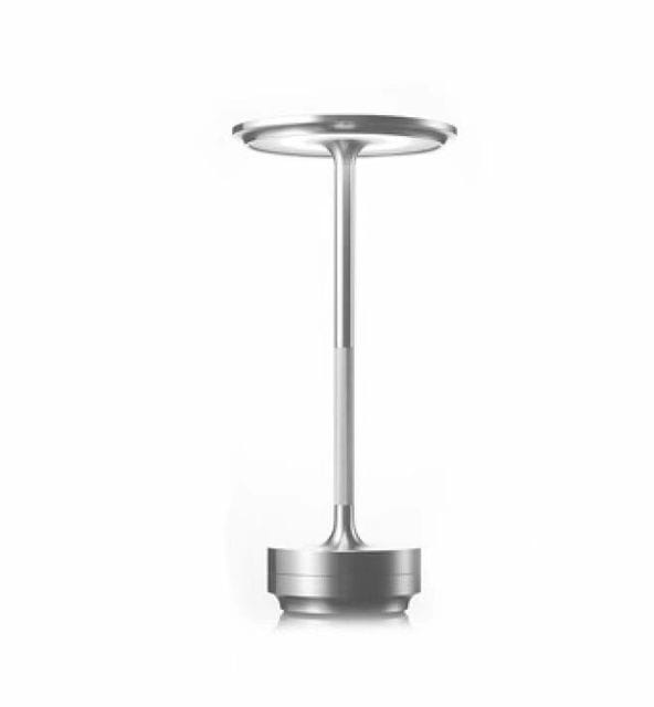 HomeBound Essentials A-Silver / Type-C charging Home Restaurant Bar Desk Lamp