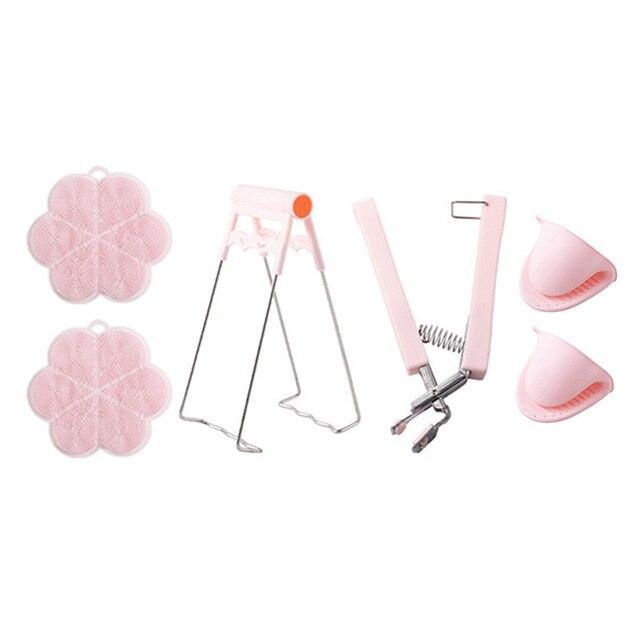 HomeBound Essentials Pink HotSafe - Kitchen Anti-Scalding Set