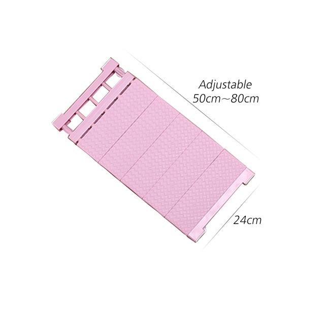 HomeBound Essentials Pink / Large InstantShelf - Adjustable Space Saving Instant Storage Rack