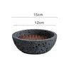 HomeBound Essentials 15cm Japanese Style Planet Volcanic Stone Artistic Conception Dish Sushi Ice Plate