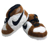 HomeBound Essentials Brown / 6 (28-31 cm in length) Jordan Air Retro Sneaker Slipper Dunks