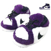 HomeBound Essentials Purple / 6 (28-31 cm in length) Jordan Air Retro Sneaker Slipper Dunks