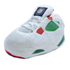 HomeBound Essentials White Green / 7(36-44 One Size) Jordan Max Air Retro Sneaker Slipper Shoes