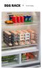 HomeBound Essentials Large Capacity Refrigerator Egg Storage Box