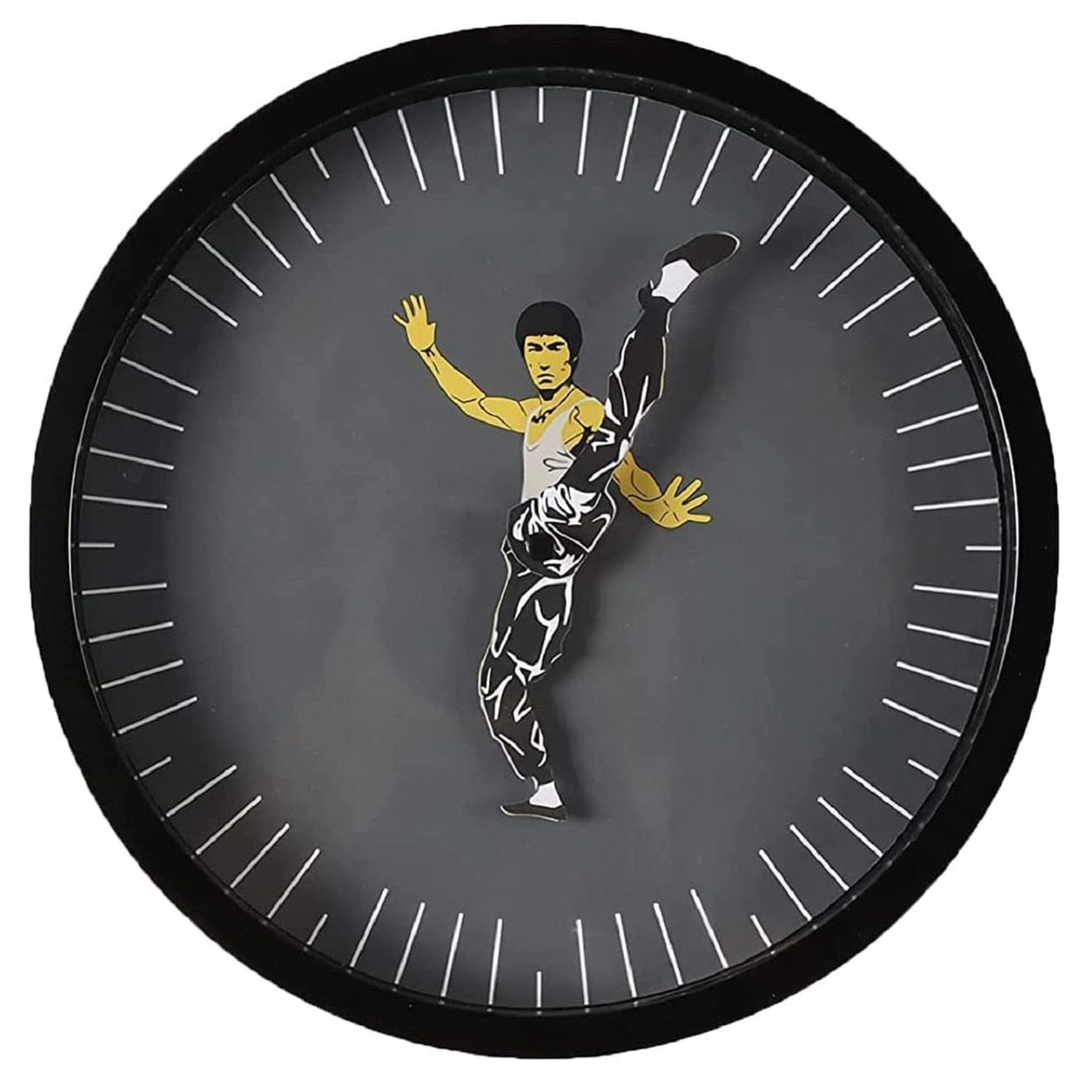 HomeBound Essentials Limited Edition Bruce Lee Kung Fu Clock