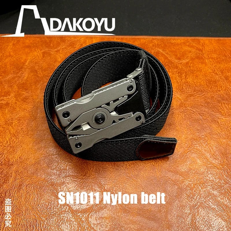 HomeBound Essentials SN1011 Nylon belt MacGyver Survival Multi-Tool Multi-functional Folding Belt