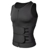 HomeBound Essentials Black Double Belts / S Men Adjustable Waist Trainer Vest Workout Body Shaper