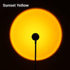 HomeBound Essentials sunset yellow 185mm Mini Sunset Projection Bedroom Night Light