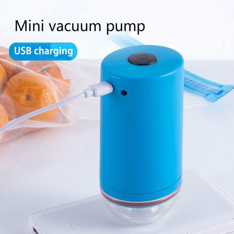 HomeBound Essentials Mini USB Handheld Rechargeable Preservative Food Compression Vacuum