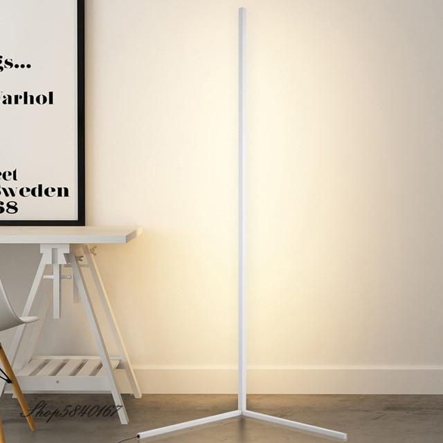 HomeBound Essentials Smart MoodSetter - Adjustable LED Corner Floor Lamp