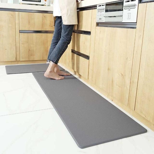 HomeBound Essentials Placemats grey / 18"x30" M Nordic Style Micro Fiber Non-Slip Kitchen & Bathroom Mats