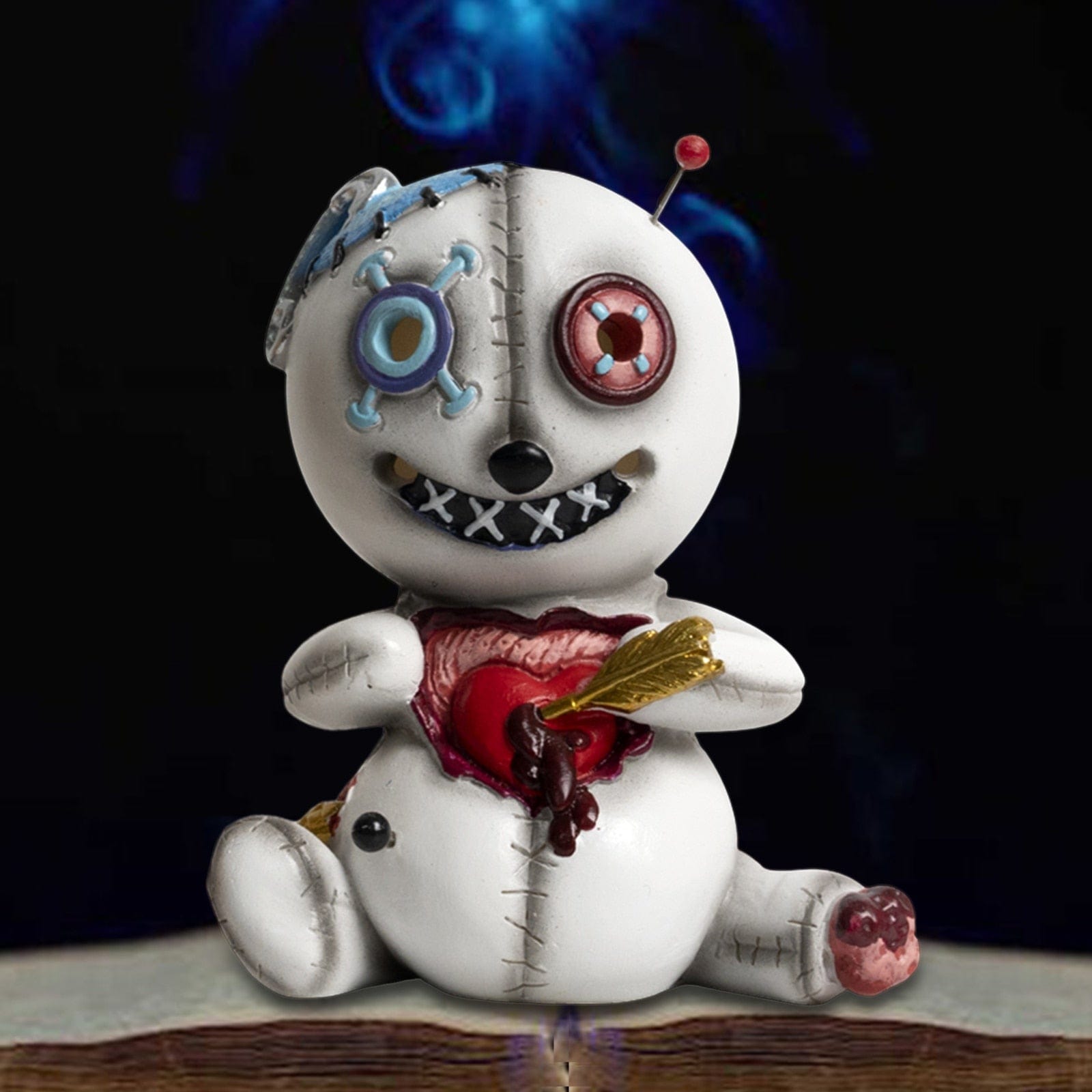 HomeBound Essentials White A Novelty Voodoo - Incense Burner Voodoo Doll