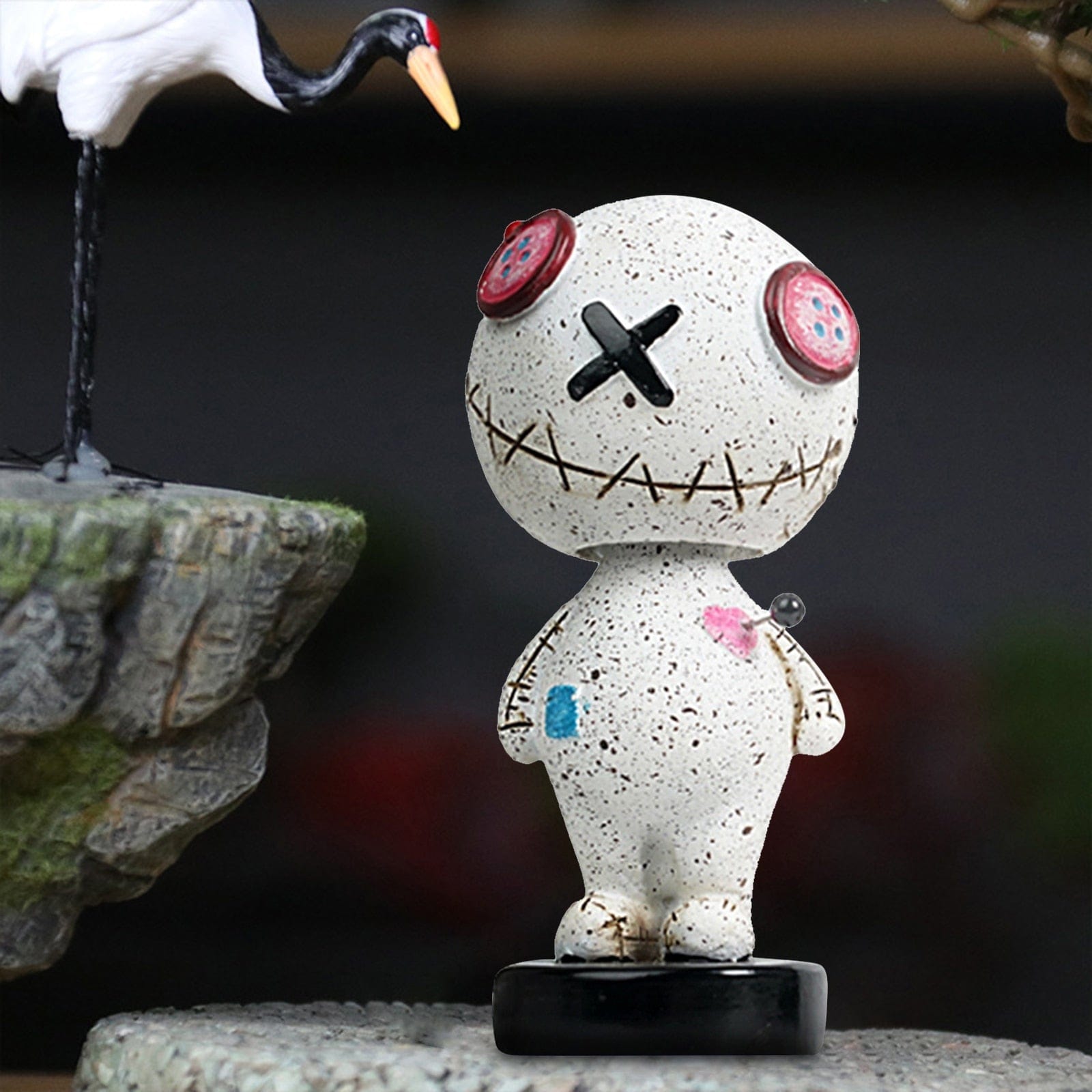 HomeBound Essentials White F Novelty Voodoo - Incense Burner Voodoo Doll