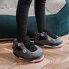 HomeBound Essentials Dark Gray / 6 (28-31 cm in length) Retro Jordan Plush House Sneaker Slippers