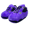 HomeBound Essentials Purple / 6 (28-31 cm in length) Retro Jordan Plush House Sneaker Slippers