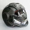 HomeBound Essentials Retro Marvel Iron Man Motorcycle Helmet (Limited Edition)