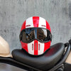 HomeBound Essentials TYPE A Black Lens 2 / CHINA / XL RetroRide Darth Vader: Lightweight Fiberglass Full Face Motorcycle Helmet (DOT Approved)