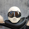 HomeBound Essentials TYPE A Black Lens 5 / CHINA / XL RetroRide Darth Vader: Lightweight Fiberglass Full Face Motorcycle Helmet (DOT Approved)