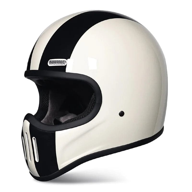 HomeBound Essentials TYPE A / CHINA / L RetroRide Darth Vader: Lightweight Fiberglass Full Face Motorcycle Helmet (DOT Approved)