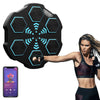 HomeBound Essentials Boxing machine RhythmStrike: LED Music Boxing Machine with Gloves