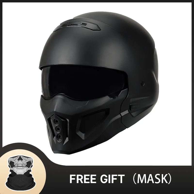 HomeBound Essentials Matt Black / CHINA / M Scorpion Full Face Casco Para Moto - Popular ABS Shell Helmet with Built-in Lens & Flip-up Design