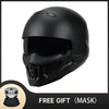 HomeBound Essentials Matt Black / CHINA / M Scorpion Full Face Casco Para Moto - Popular ABS Shell Helmet with Built-in Lens & Flip-up Design