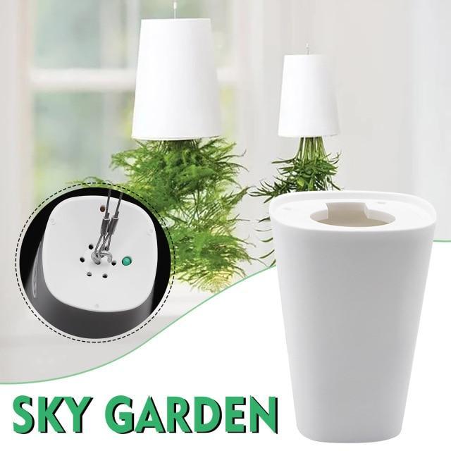 HomeBound Essentials Sky Garden - Upside-Down Plant Flower Pot Hanging Planter