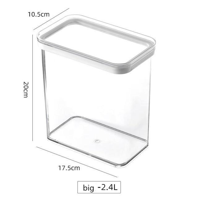 HomeBound Essentials Big 2.4L Slidee - Food Storage Box With Slide Mount