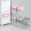 HomeBound Essentials SlipSlippers - Self Adhesive Foldable Slipper Organizer Rack