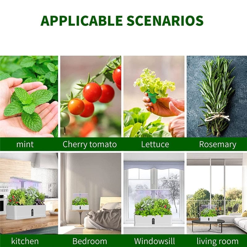 HomeBound Essentials Smart Indoor Hydroponics Growing Garden System