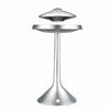 HomeBound Essentials Silver Smart LED 3D Surround Sound Magnetic Levitation UFO Speaker