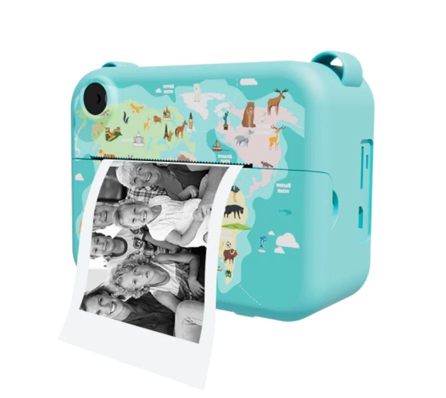HomeBound Essentials Light Blue 32G / CHINA SnapFun Instant Print Kids Camera
