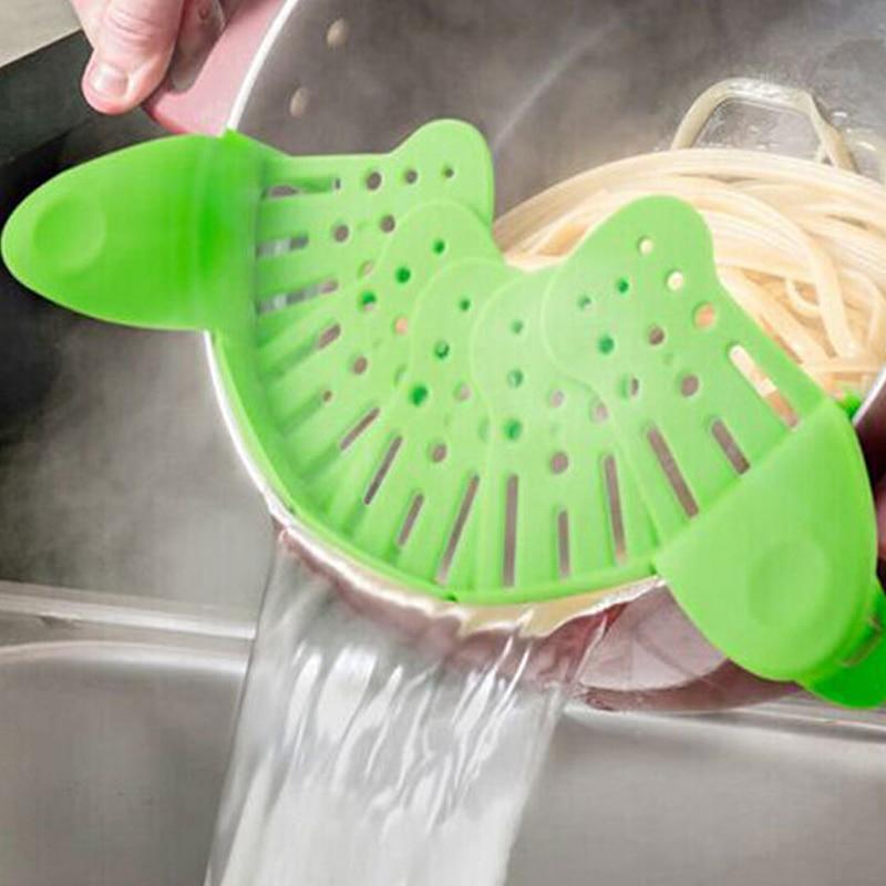 HomeBound Essentials SnapNDrain - Retractable Fit-All Pot Strainer