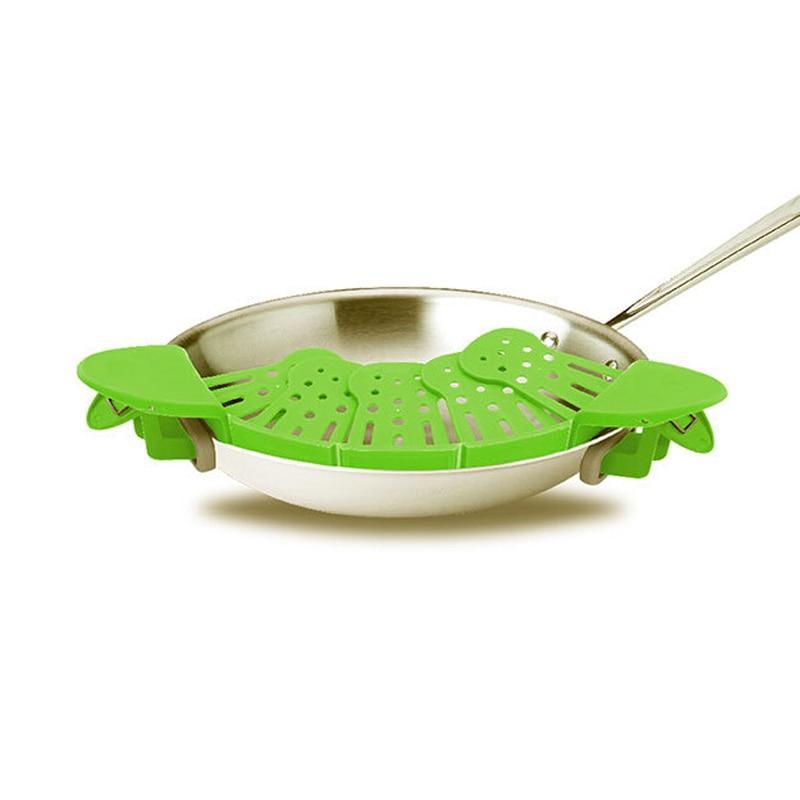 HomeBound Essentials SnapNDrain - Retractable Fit-All Pot Strainer