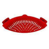HomeBound Essentials Red SnapNDrain - Retractable Fit-All Pot Strainer