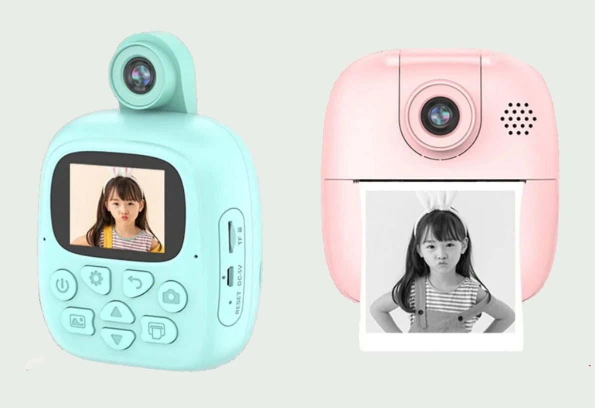HomeBound Essentials SnapPix Jr. - High-Definition Kids' SLR Camera with Instant Print