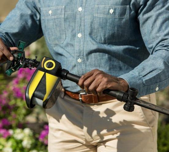 HomeBound Essentials Solar Powered Motion Activated Animal Repellent Garden Sprinkler