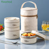 HomeBound Essentials Stainless Steel Thermal Insulated Lunch Box Containers