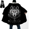 HomeBound Essentials Black Wolf / S StealthTiger 3D Windproof Hooded Overcoat Fleece