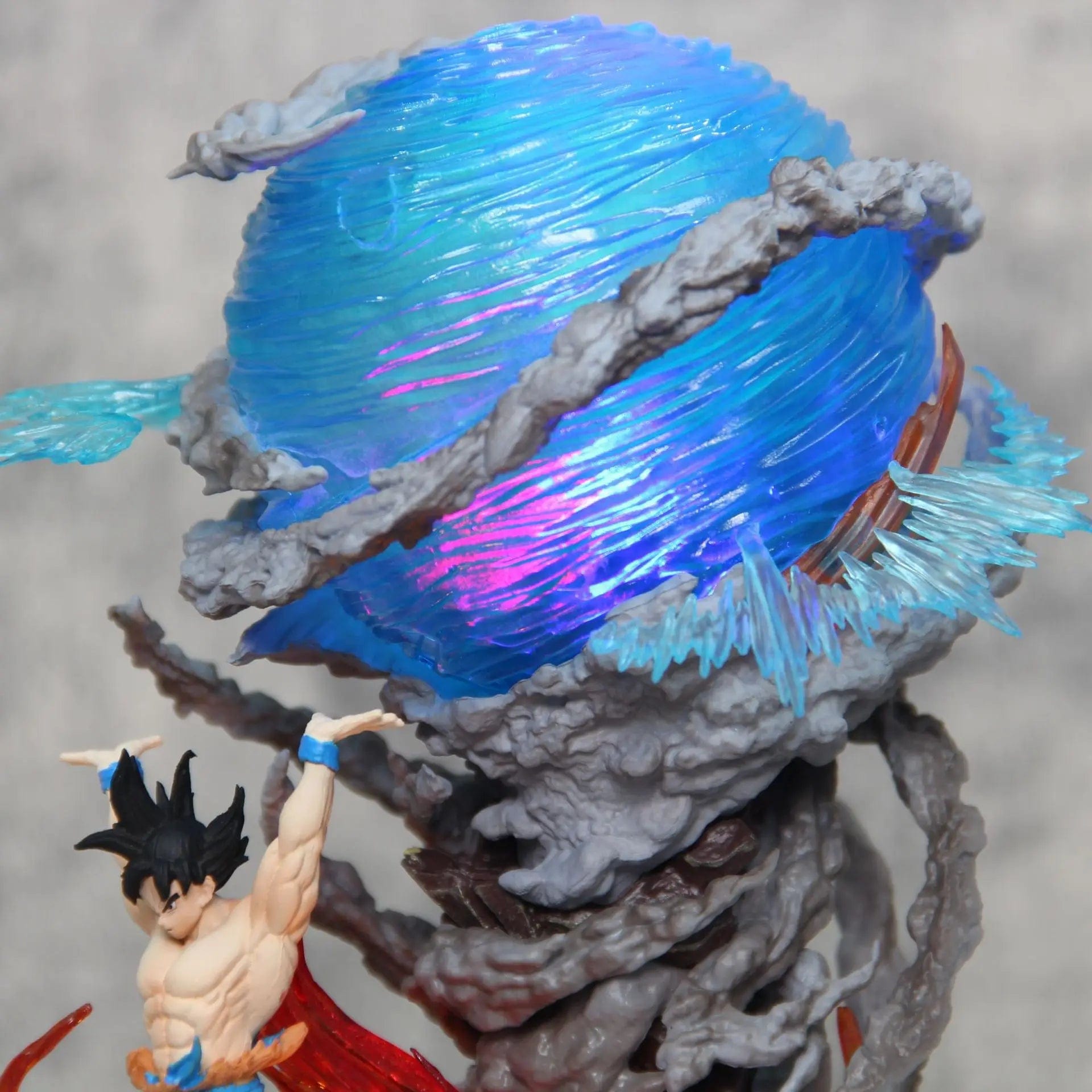 HomeBound Essentials NO BOX Super Spirit Bomb Goku Figure - 23cm Dragon Ball Son Goku Action Model Collection