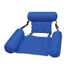 HomeBound Essentials Blue Swimming Floating Bed And Lounge Chair (Adjustable + Collapsable Chair/Bed)