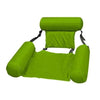 HomeBound Essentials Green Swimming Floating Bed And Lounge Chair (Adjustable + Collapsable Chair/Bed)