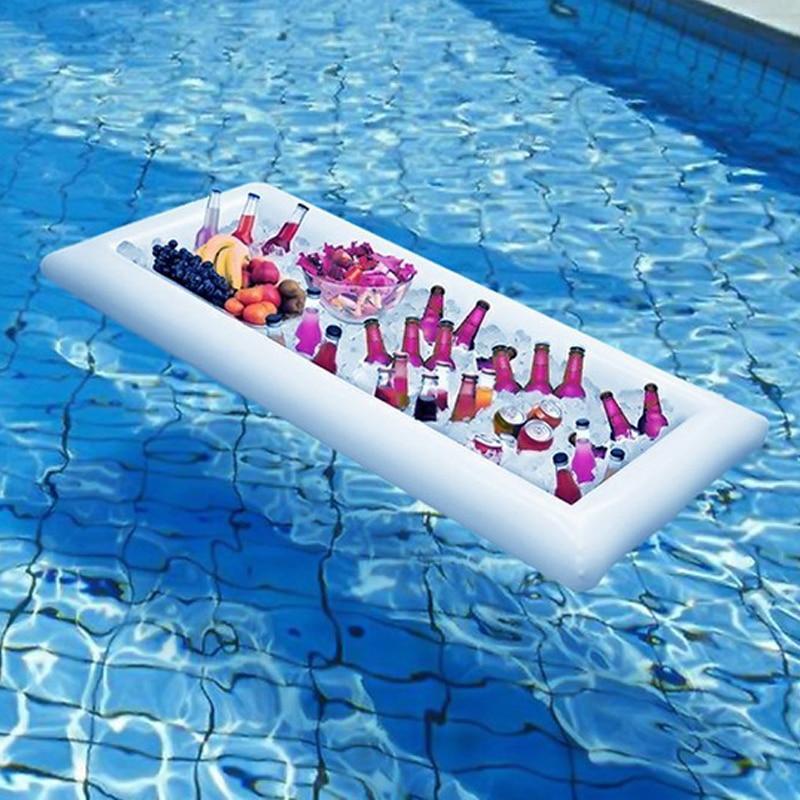 HomeBound Essentials Swimming Pool Floating Drinks Cooler & Serving Bar
