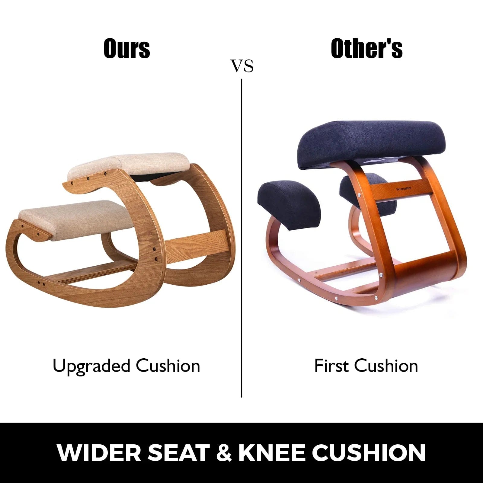 HomeBound Essentials VEVOR Ergonomic Kneeling Cushion Chair Stool