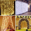 HomeBound Essentials ViraLight - Color Changing LED String Curtain Lights