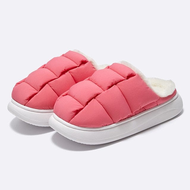 HomeBound Essentials A-Pink / 36-37(8.8-9 inch) Winter Warm Home Slippers