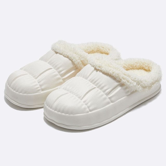 HomeBound Essentials C-Beige / 36-37(8.8-9 inch) Winter Warm Home Slippers