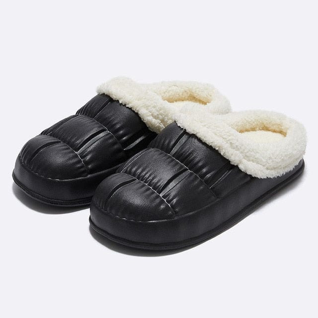 HomeBound Essentials C-Black / 40-41(9.6-9.8 inch) Winter Warm Home Slippers