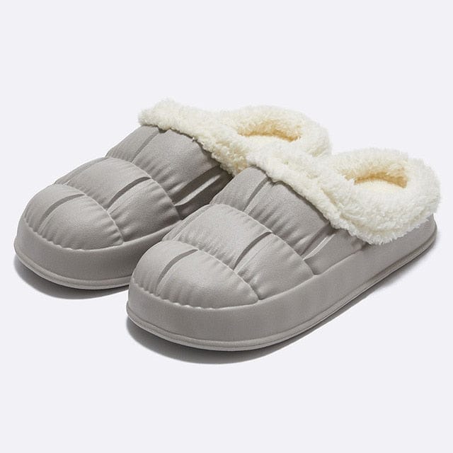 HomeBound Essentials C-Grey / 40-41(9.6-9.8 inch) Winter Warm Home Slippers