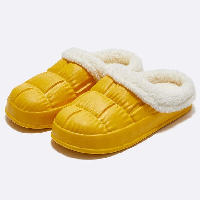 HomeBound Essentials C-Yellow / 36-37(8.8-9 inch) Winter Warm Home Slippers